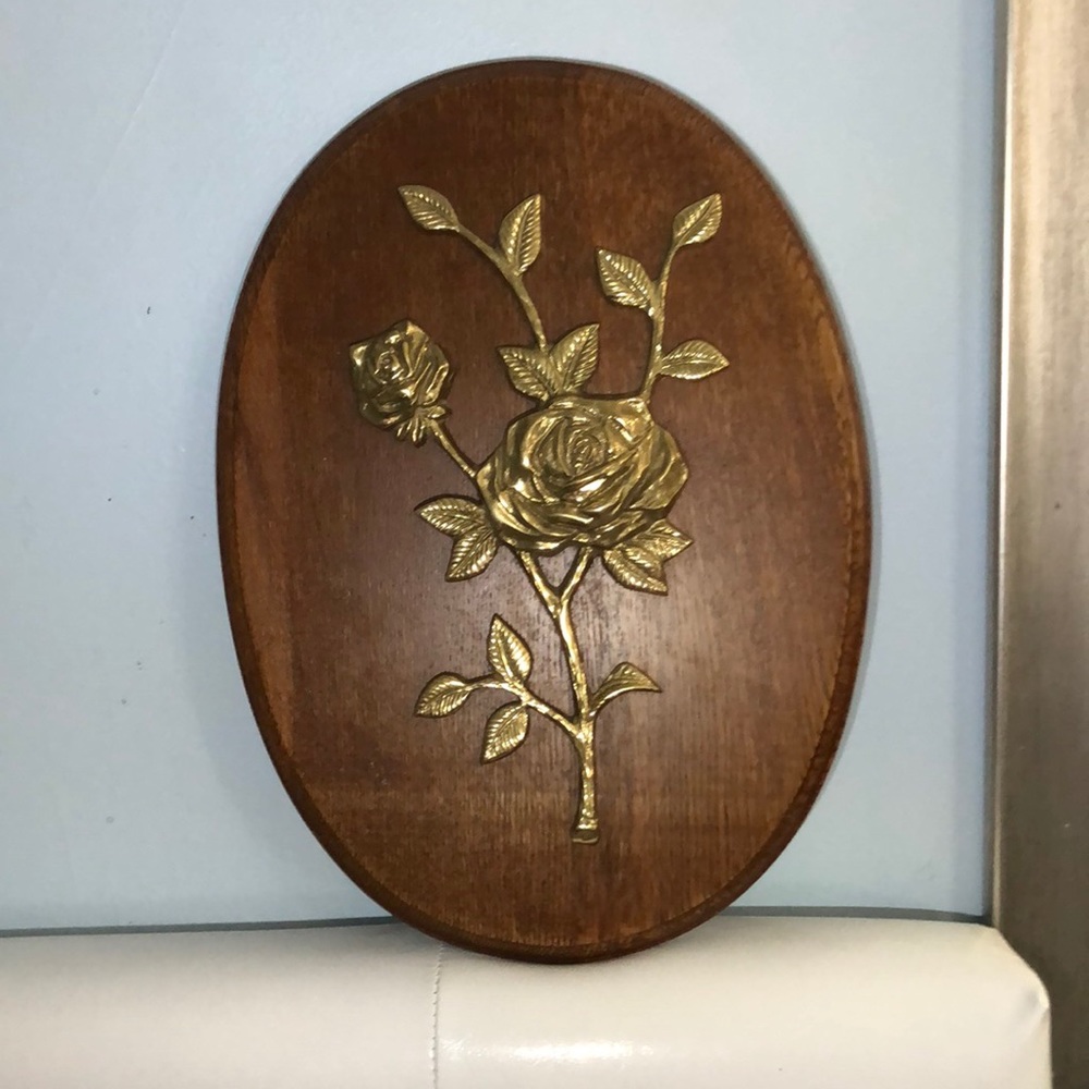 Two Rose wall art.